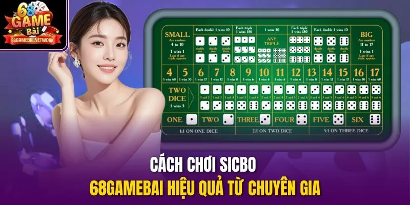 Cách chơi Sicbo 68gamebai hiệu quả từ chuyên gia