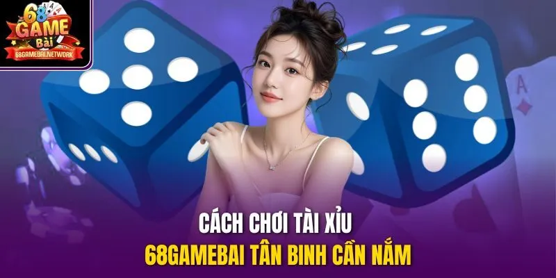 Cách chơi tài xỉu 68gamebai tân binh cần nắm